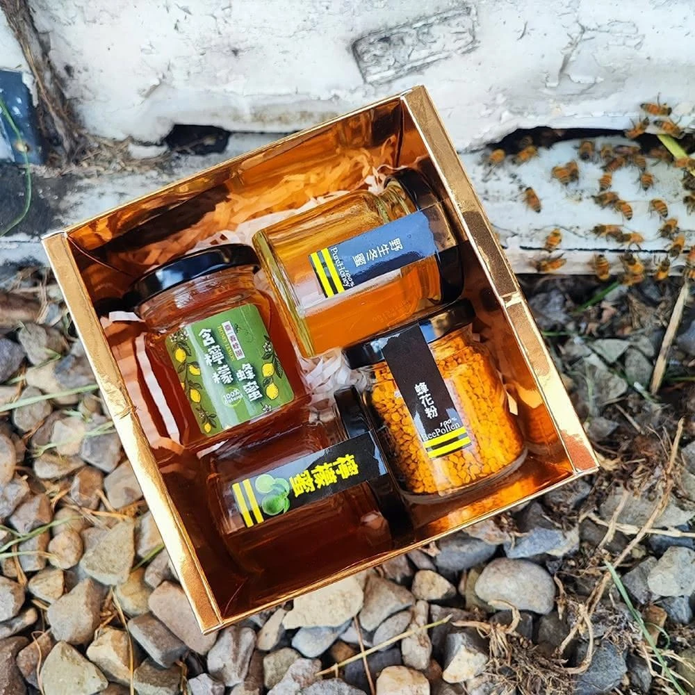 【臺一蜂蜜】超值體驗禮盒 70g蜂蜜3入+40g花粉1入
