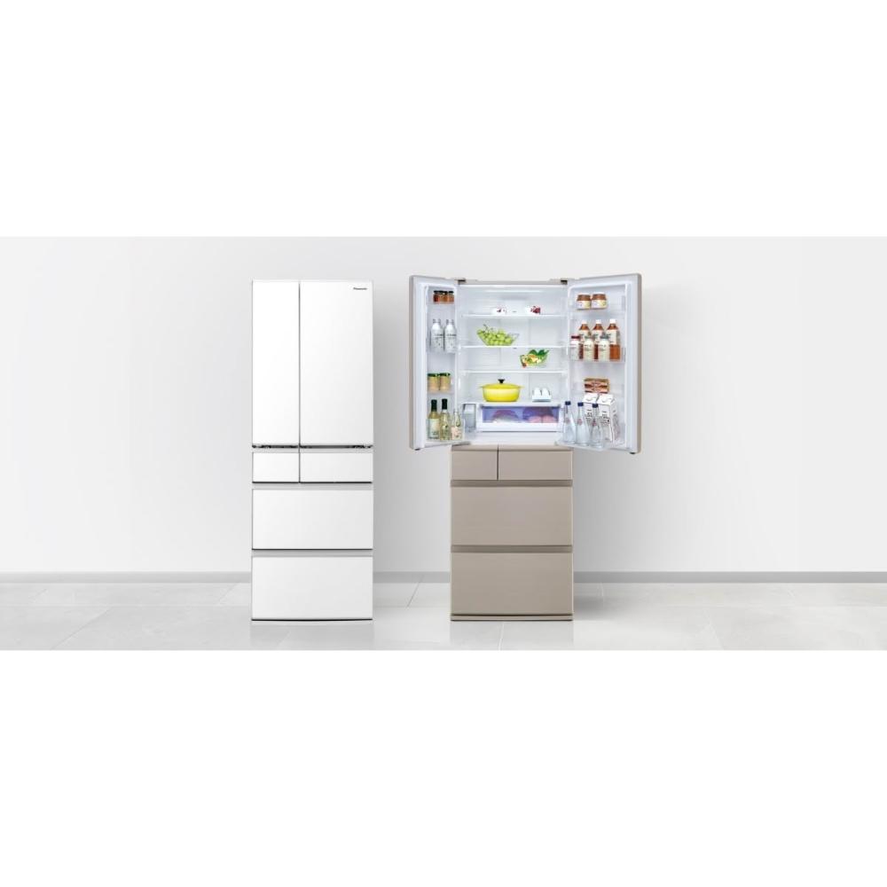 【Panasonic 國際牌】NR-F509XT-N1  501公升 平面鋼板六門電冰箱-香檳金