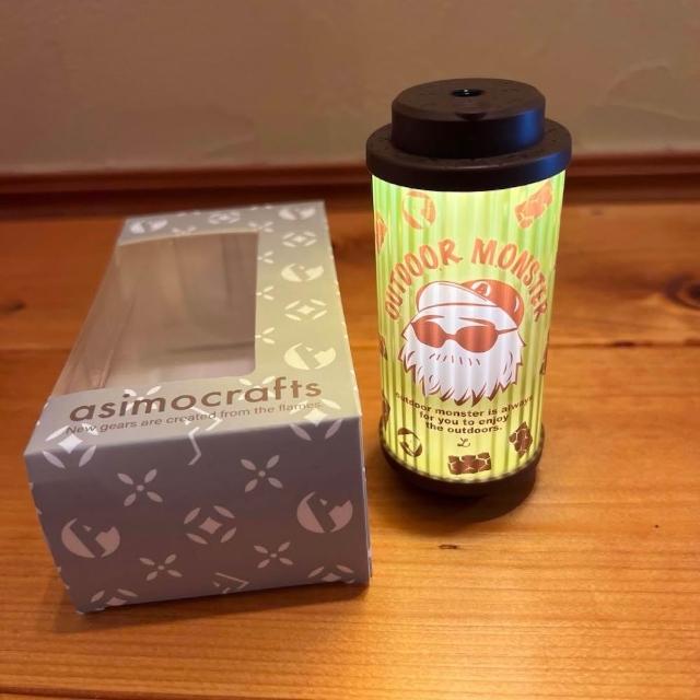 38explore KT38燈Asimocrafts聯名親分Led燈黃色款-含電池【好勢露營