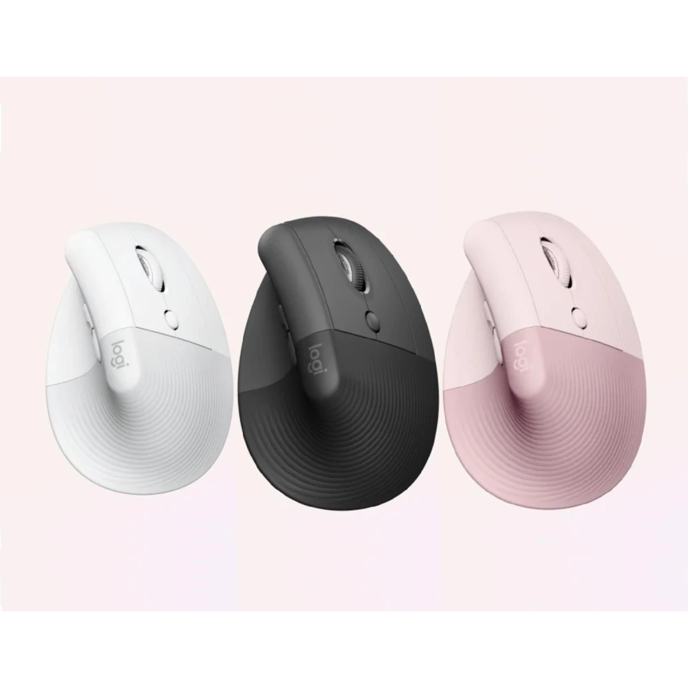 【Logitech 羅技】羅技 LIFT 人體工學垂直滑鼠 VERTICAL 直握式無限滑鼠 垂直滑鼠 靜音滑鼠 自定義滑鼠 防汗 多工跨平台