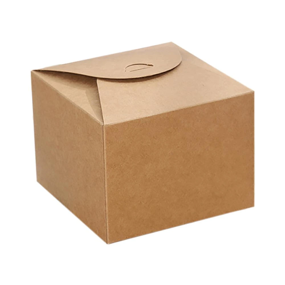 【COLOR ME】方形牛皮紙禮盒 10張/組 (包裝盒 蛋糕盒 紙盒 小禮盒 烘焙包裝盒 禮品盒 牛皮紙盒 禮品包裝盒 )