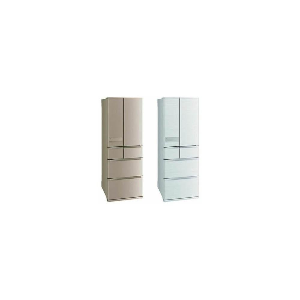 【MITSUBISHI 三菱電機】MR-JX53C-W-C/C1/C2 525L 六門日製極纖美型變頻冰箱-絹絲白 (含基本安裝)