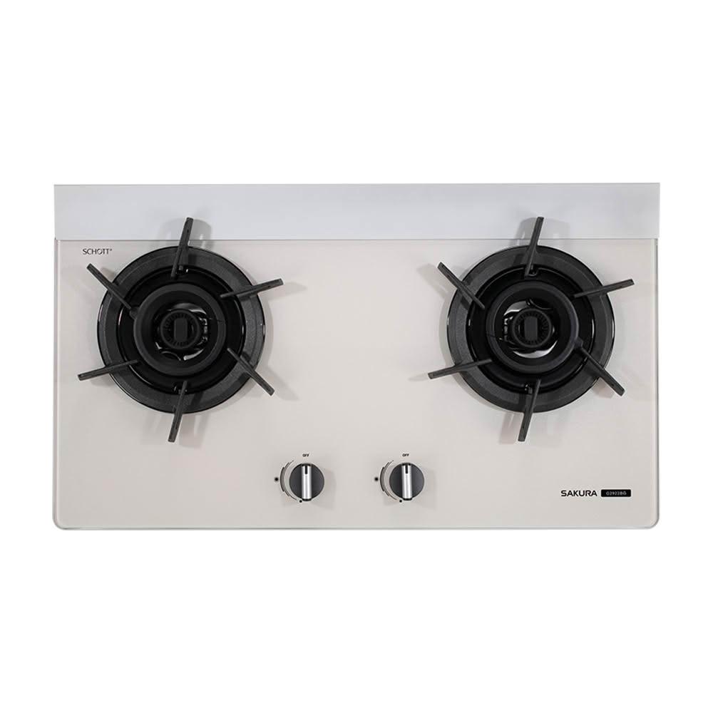 【SAKURA 櫻花】櫻花 SAKURA 二口雙炫火玻璃 檯面爐 G2922BGC / G2922BGP 一級節能(僅限 中彰投 含基本安裝)