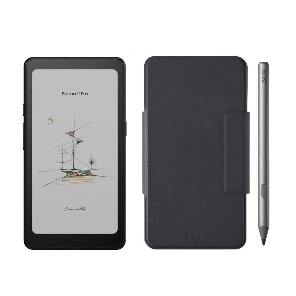 BOOX 文石】BOOX Palma 2 Pro｜6.13 吋彩色手機型電子書閱讀器(爵士黑