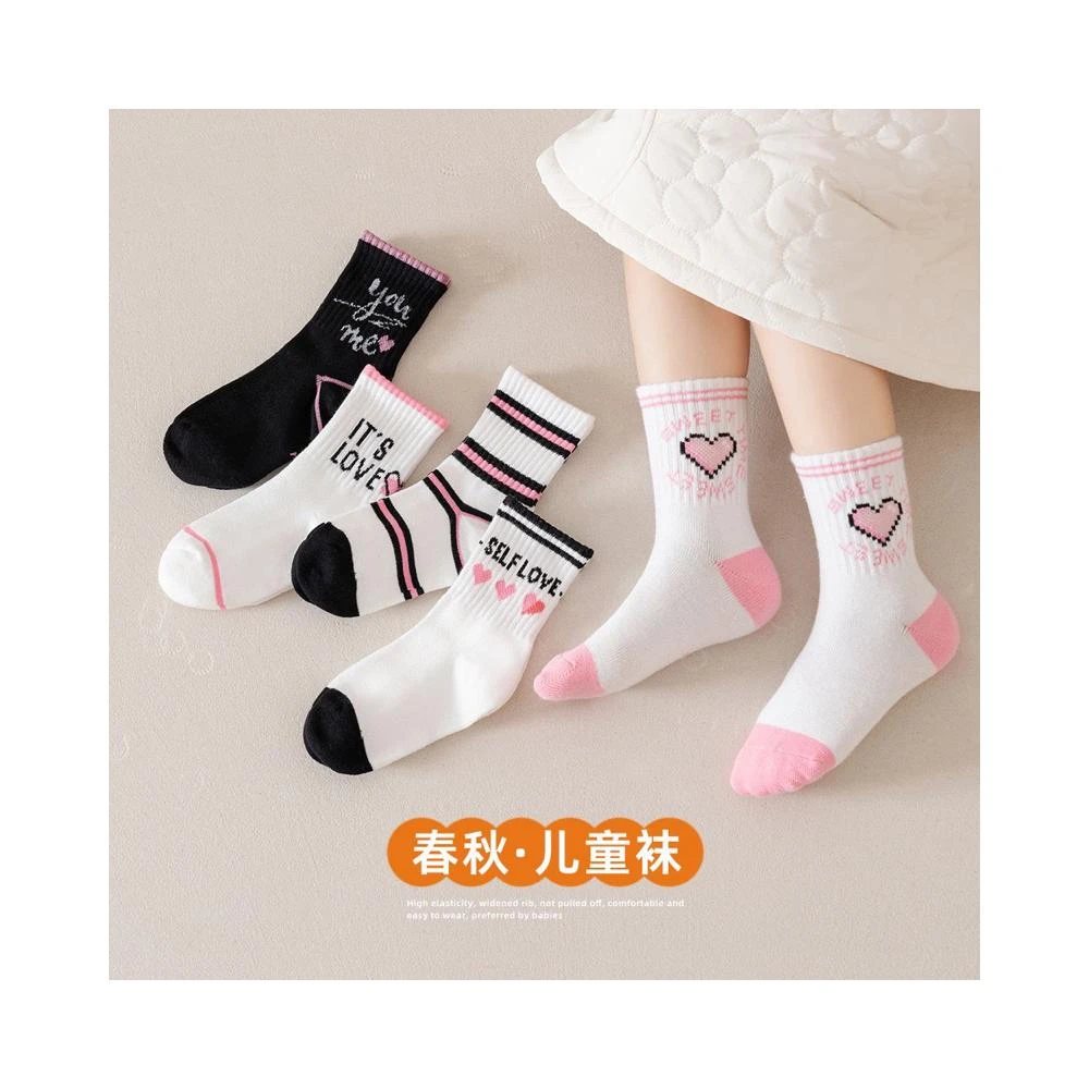 🔥台灣現貨➕發票優質兒童襪子純棉襪子ins風潮流襪子女童襪子男童襪子
