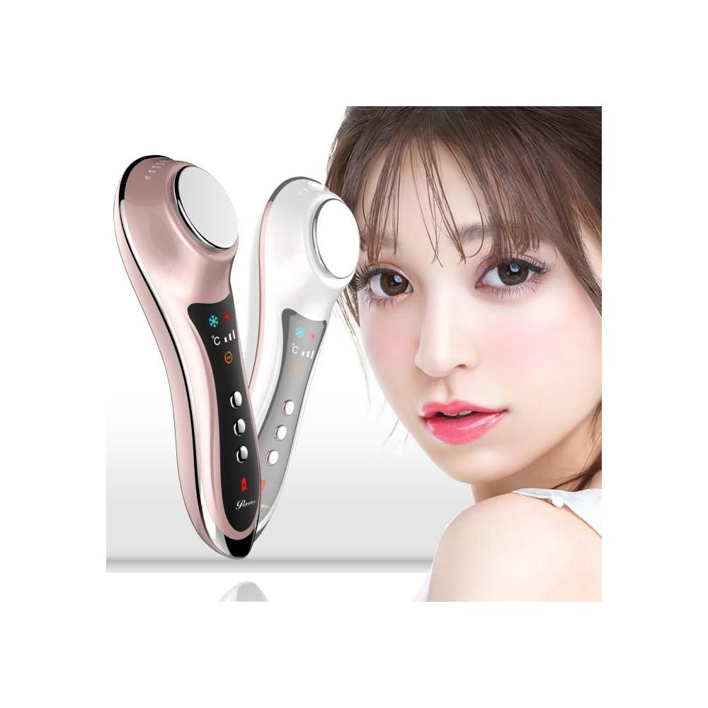 Panatec沛莉緹 K-260 是一款專為臉部設計的冷熱雙功能按摩器，結合微震動科技，提供舒緩肌膚與促進迴圈的專業保養。尺寸僅18 x 5.4 x 5 cm，重量128g輕巧便攜，支援USB充電與國際電壓，適合旅行使用。顏色選擇珍珠白或玫瑰金，保固1年，為個人衛生用品，無需額外配件，即刻擁有專業級臉部護理體驗。