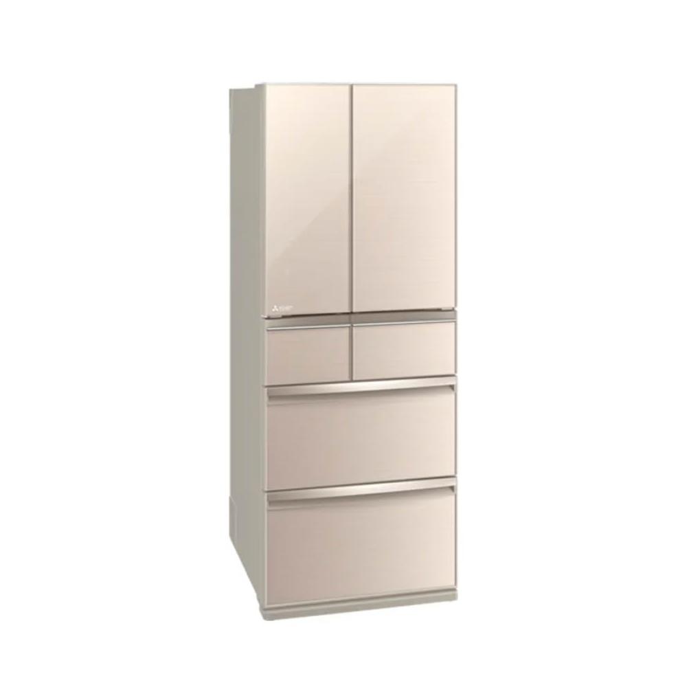 【MITSUBISHI 三菱電機】MR-WX47LF-F-C 472公升 六門玻璃鏡面變頻冰箱-水晶杏