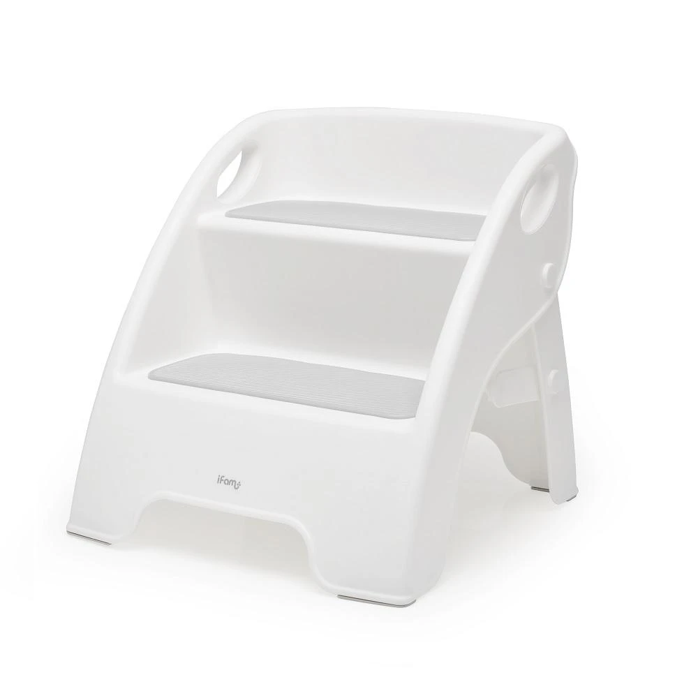 【Ifam】【韓國iFam 現貨直寄】 多用途腳踏凳  兒童增高椅墊腳凳 樓梯 防滑梯凳 兒童階梯凳 踩腳凳 折疊梯 折疊凳