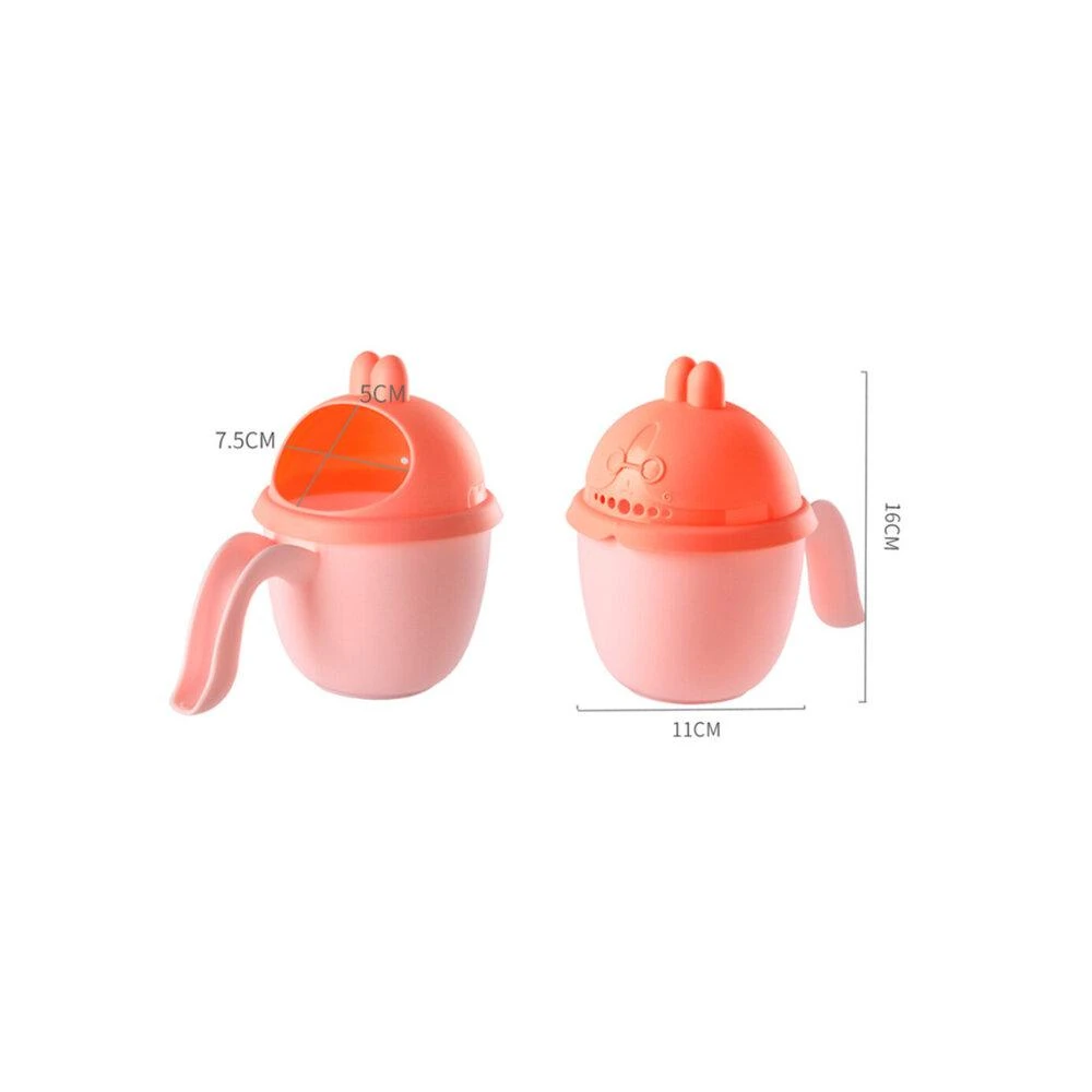 優藝生活百貨 （台灣出貨）小熊熊寶寶洗頭杯洗髮杯花灑小熊洗頭水瓢子 兒童塑料水勺 洗頭杯 芳