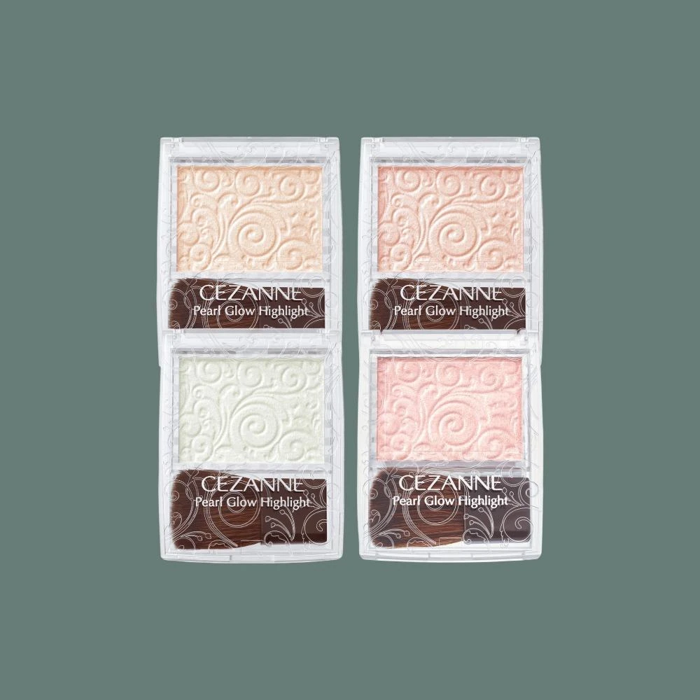 【CEZANNE】塞尚 珠光修容霜｜限定色 日本熱銷 潤色 修容 高光 打亮粉餅 光澤水潤