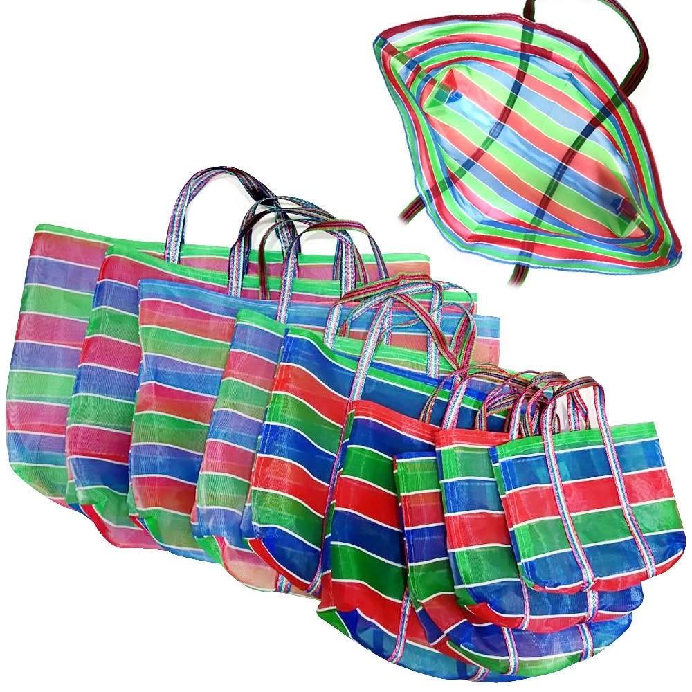 【晨豐商行】台灣茄芷袋尼龍袋/阿嬤袋/復古袋/手提袋/台客袋/嘎嘰/傳統袋購物袋茄芷袋9種大小