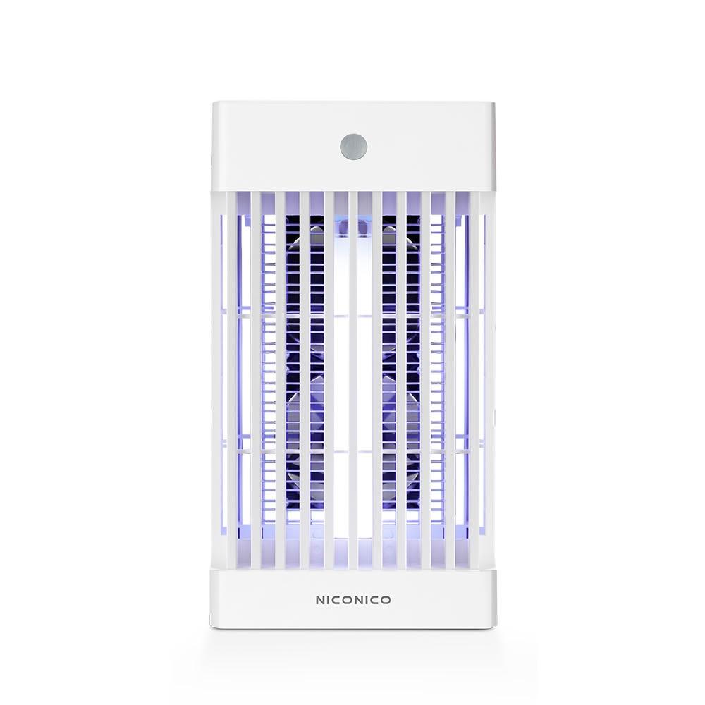 【NICONICO】吸入電擊式捕蚊燈 NI-EM2408 (吸入式 電擊 UV 集蚊盒 無毒安全)