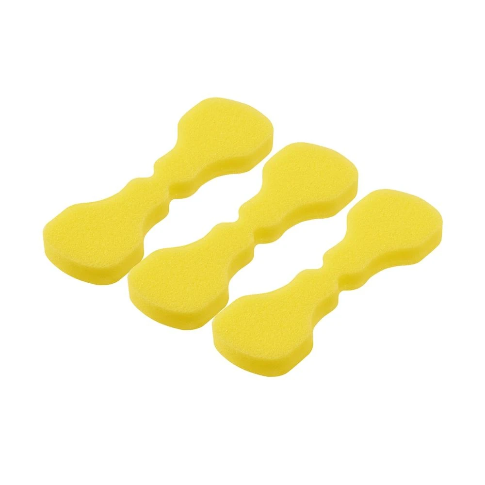 【Simba 小獅王辛巴】超柔無垢海綿奶嘴刷替換包3入 (奶嘴清潔；寶寶共和國)