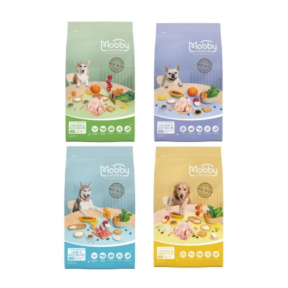 【Mobby 莫比】犬食譜 （1.5kg*2包/3kg）犬糧(狗乾糧.狗飼料. 狗主食)