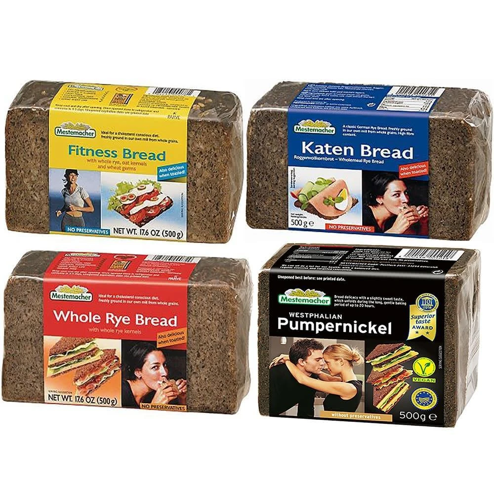 【MESTEMACHER 麥大師】森果食品 德國黑麵包 全麥麵包 酸麵包 黑麵包 裸麥麵包 高纖麵包