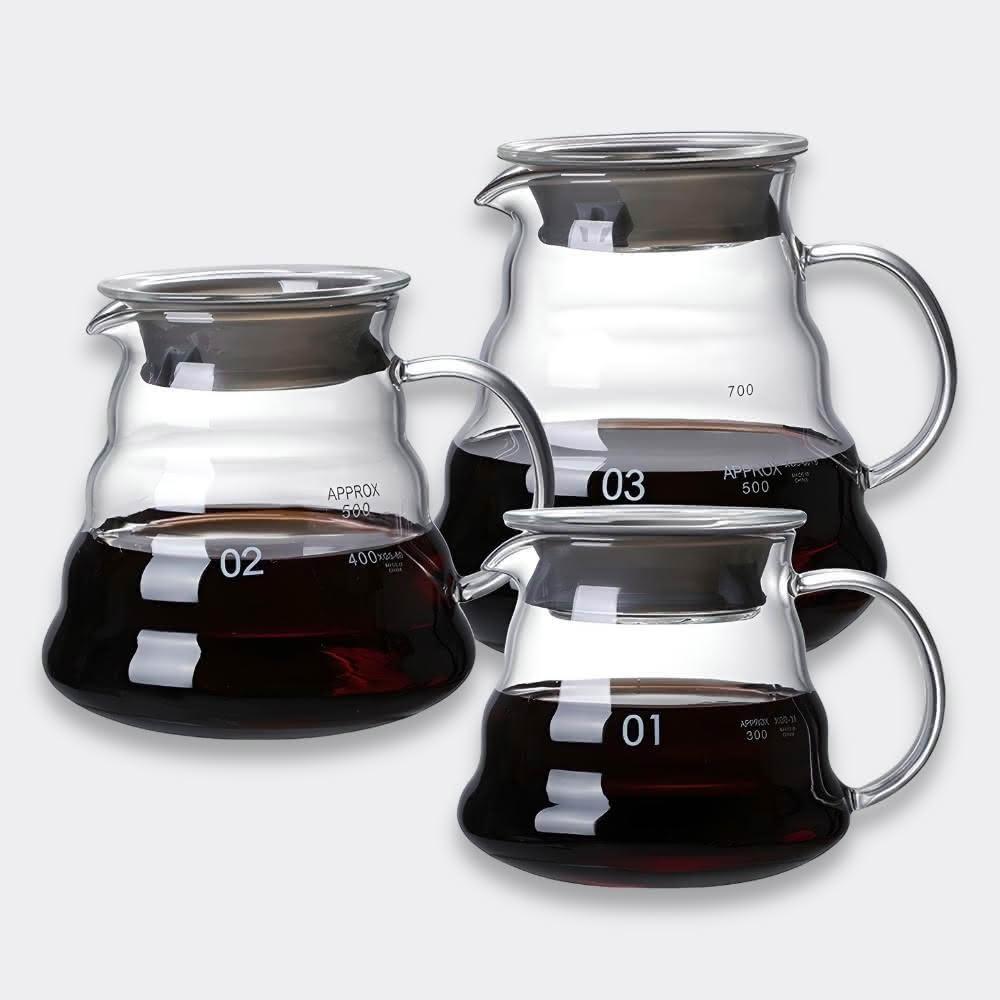 YUANREN 原人購物】雲朵咖啡壺360/600ML(咖啡分享壺咖啡壺手沖咖啡雲朵