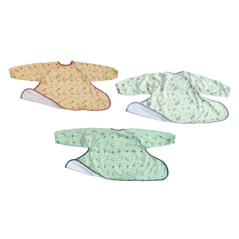 【Tidy TOT】防水圍兜長袖/短袖 (多款可選)