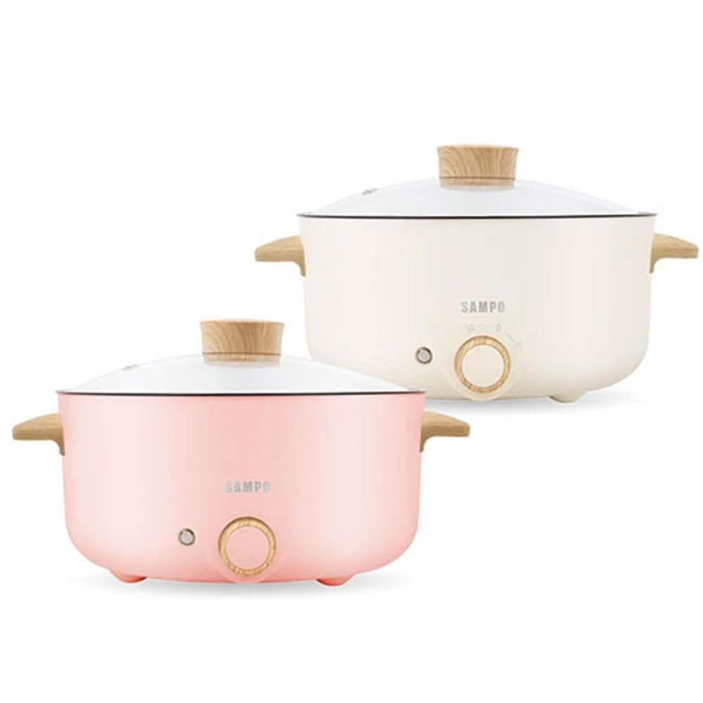【SAMPO 聲寶】SAMPO聲寶 日式多功能料理鍋 電火鍋 美食鍋 快煮鍋 火鍋 炒鍋 不沾鍋 煎鍋 TQ-B19301