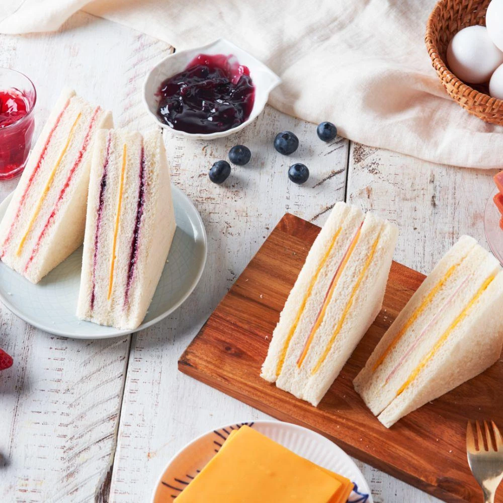 【洪瑞珍】三明治經典口味18-24入組  (招牌火腿 原味起司 草莓 )