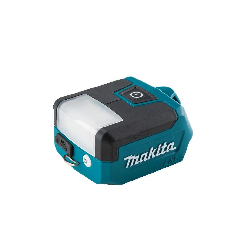 【MAKITA 牧田】18V充電式LED手電筒 DML817 USB插座 附暖色蓋 中崙五金