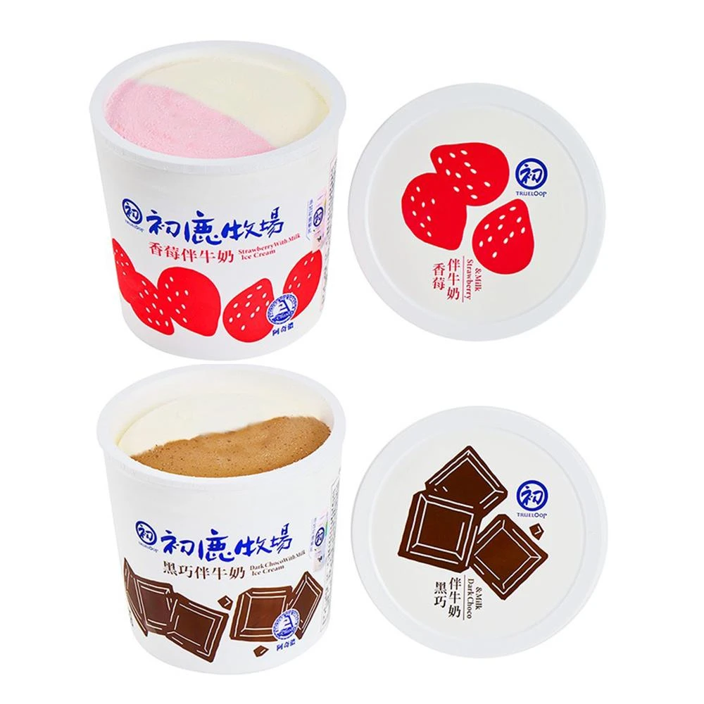 【阿奇儂】X初鹿牧場公升冰淇淋-任(530g/桶)