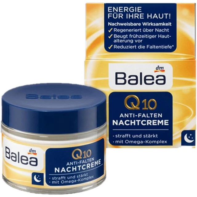 【Balea 芭樂雅】Q10 熬夜晚霜50ml