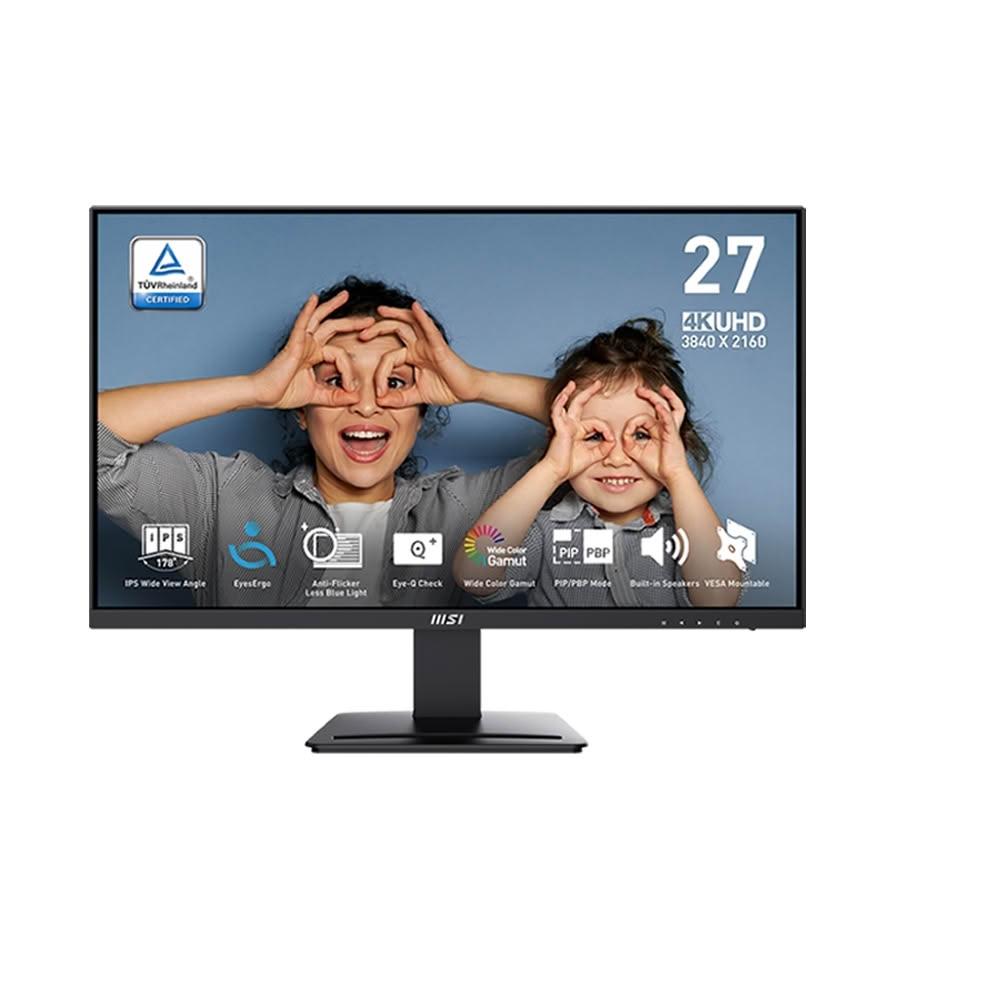 【MSI 微星】MSI 微星 PRO MP273U 電腦螢幕 27吋 IPS UHD 60Hz 4ms HDR 內建喇叭 商用螢幕