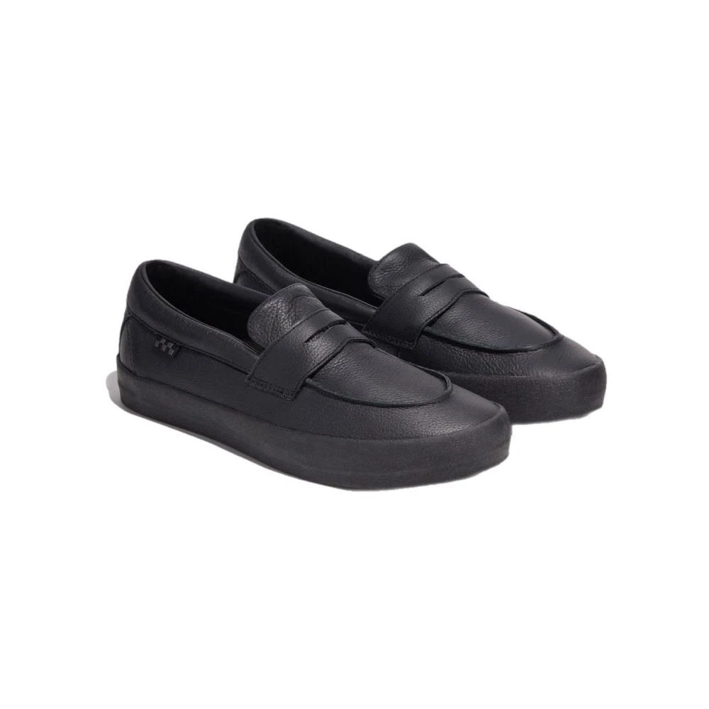 【VANS】VANS SKATE LOAFER 全黑 黑 樂福鞋 合成皮 休閒鞋 滑板品牌 VN0A5DXUBKA