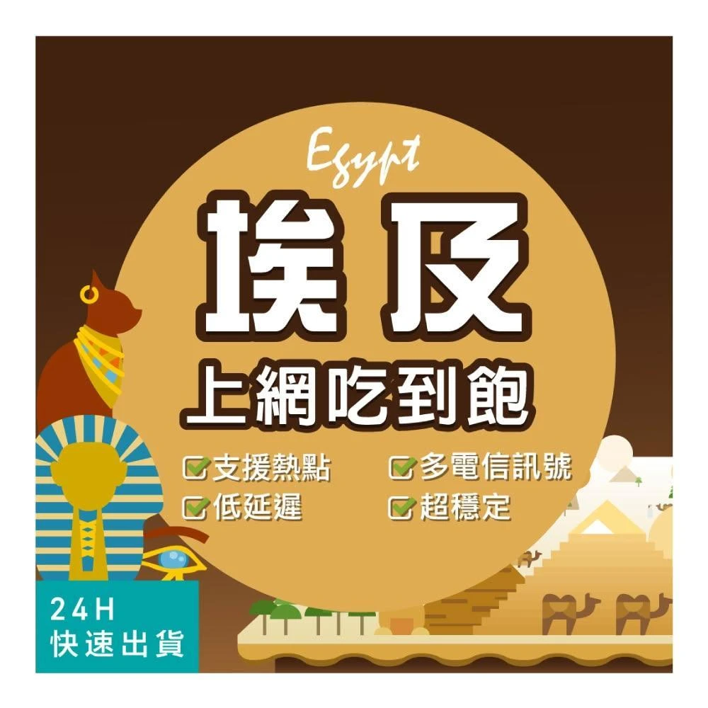 【環亞電訊】埃及網卡｜高速上網 即插即用 埃及上網卡 開羅上網卡 高速 無限上網 網卡 埃及 sim卡