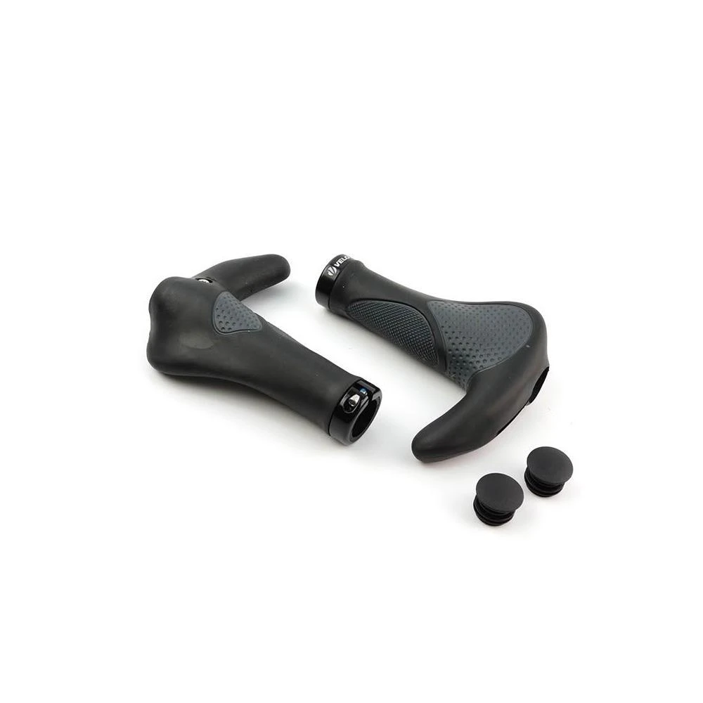 VELO 一體式 人間肉球 握把 雙鋁環鎖入式 附尾塞一組 登山車 小折 小徑 適用