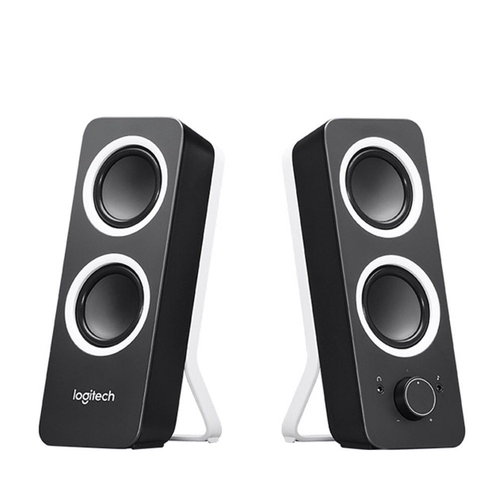 【Logitech 羅技】Z200 二件式喇叭(黑)/有線/低音調整/耳機孔