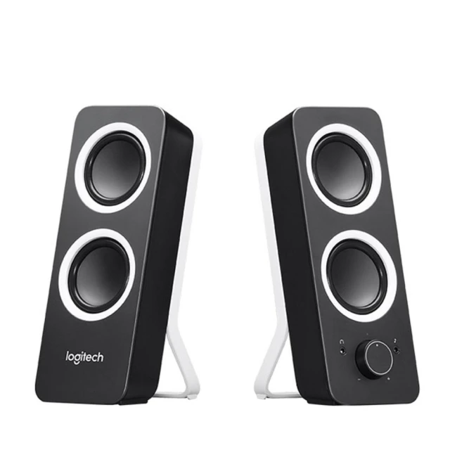 【Logitech 羅技】Z200 二件式喇叭(黑)/有線/低音調整/耳機孔