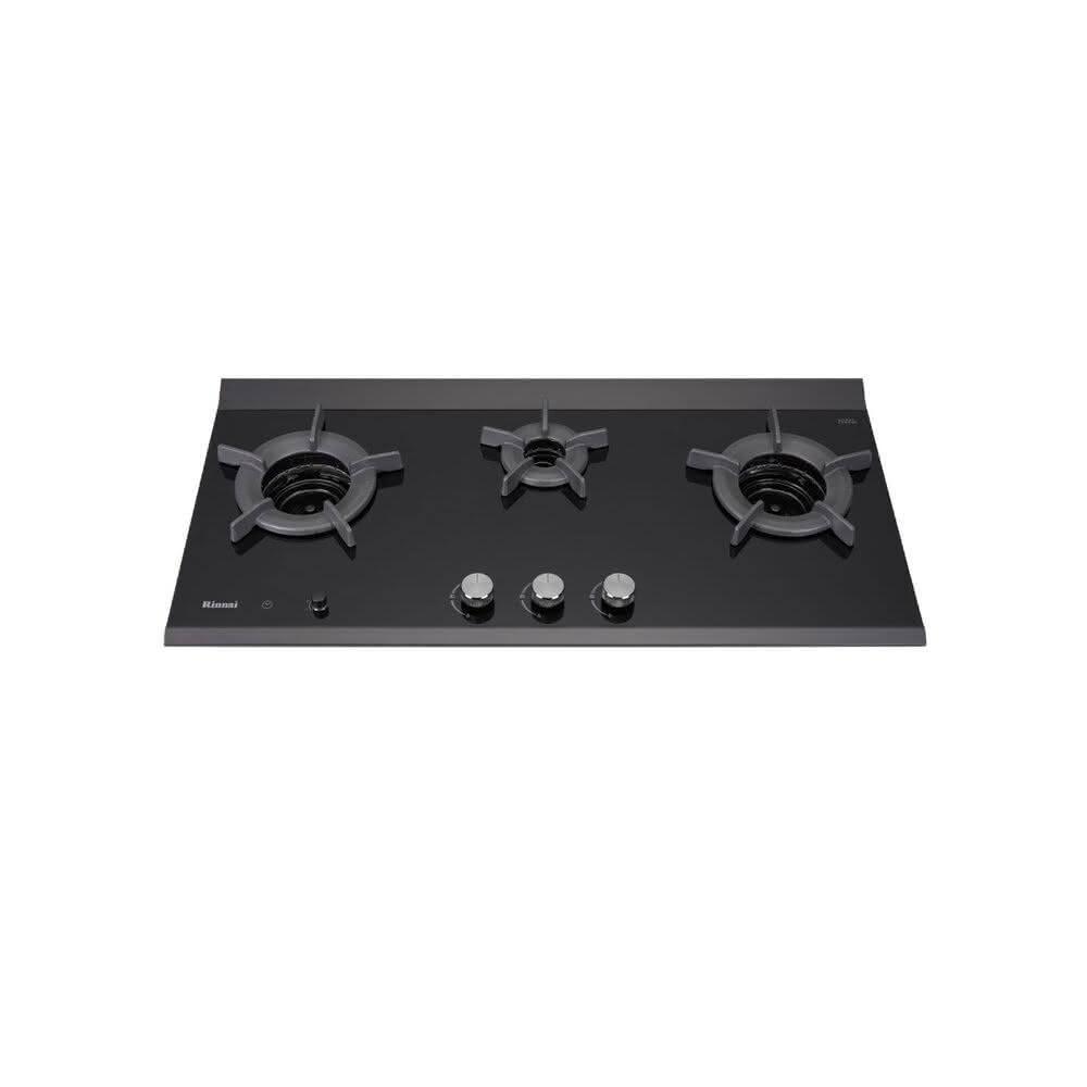 【林內】RB-3CGT-TR(B) 檯面式內焰玻璃三口 瓦斯爐 全省免運 限定區域送基本安裝