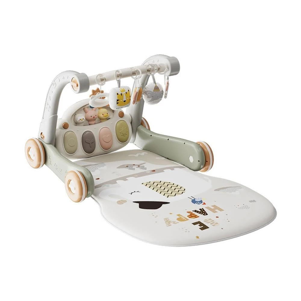 【JoyBaby】嬰兒健力架 寶寶健身架 學步車踢踢琴 遊戲墊 腳踏鋼琴音樂毯