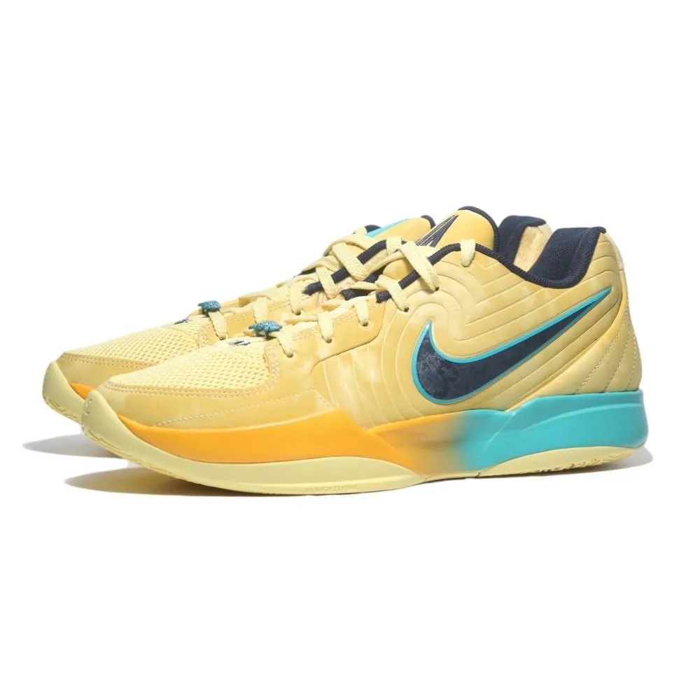 【NIKE 耐吉】NIKE 籃球鞋 JA 2 EP 黃色 實戰 XDR 耐磨 男 FD7327-700