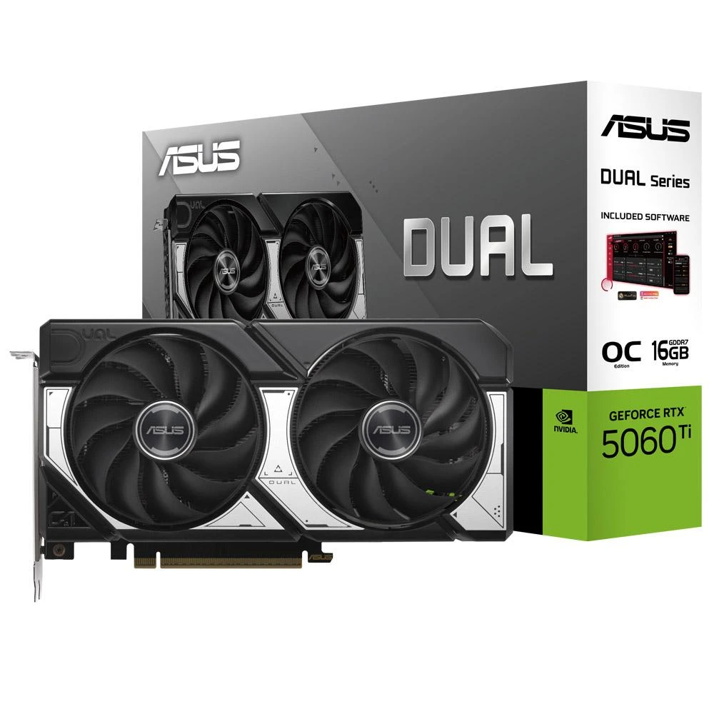 【ASUS 華碩】DUAL-RTX5060TI-O16G 顯示卡