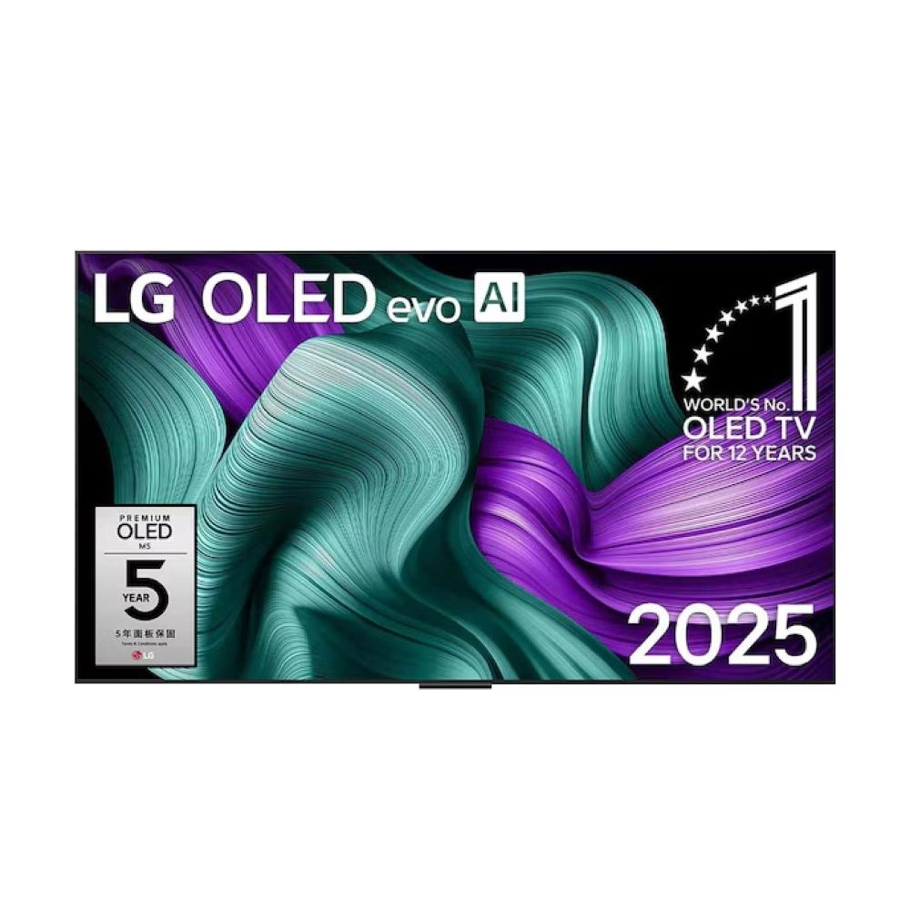 LG樂金 OLED77M5PTA 77吋 4K OLED 電視，採用先進 OLED 面板技術，提供 3840 x 2160 超高解析度與真實黑位表現，支援 60Hz 倍頻與英文功能選單。配備 3 組 HDMI 與 2 組 USB 端子，無需視訊盒，適合 110V 電源使用。享 1 年保固及 BSMI 認證 R3A062，含桌上型基本安裝服務。完美升級居家娛樂，OLED 電視首選！