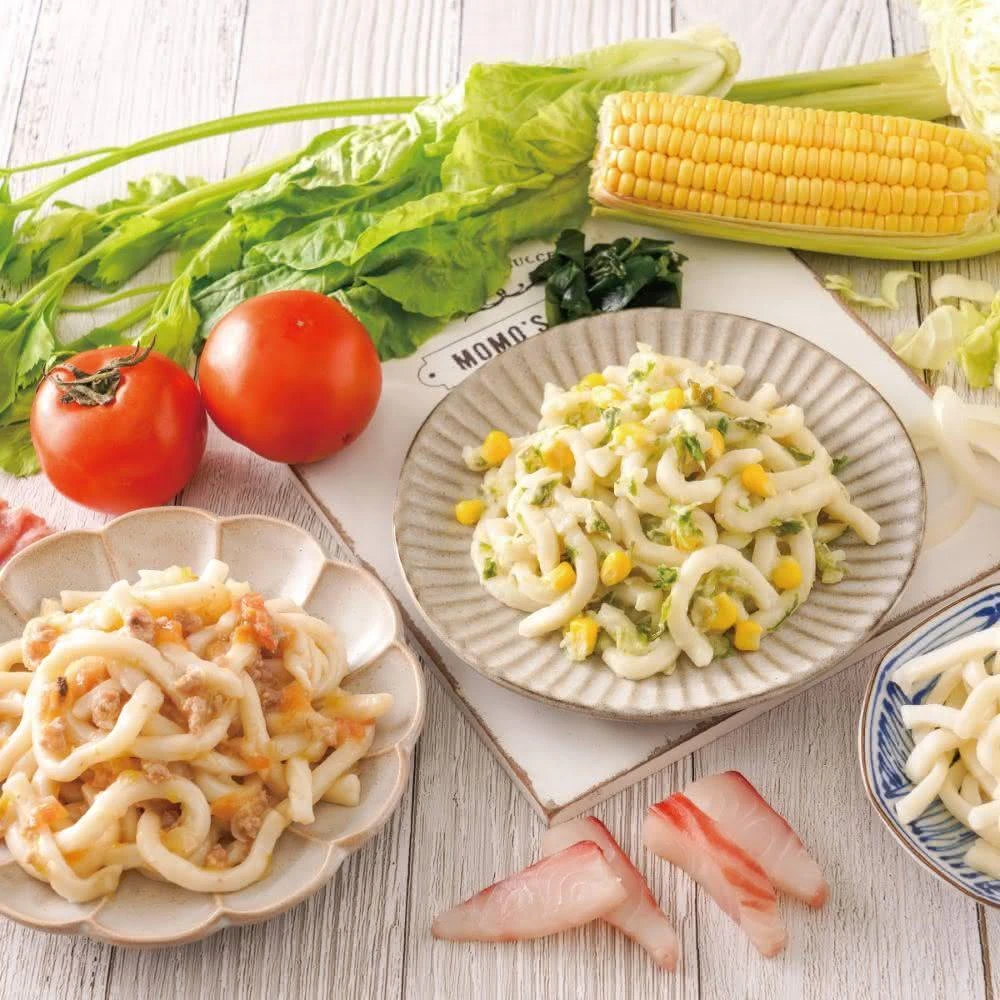 芽米寶貝嬰幼兒副食品－F烏龍麵系列 (150gx2包)(寶寶麵 寶寶副食品 寶寶烏龍麵)