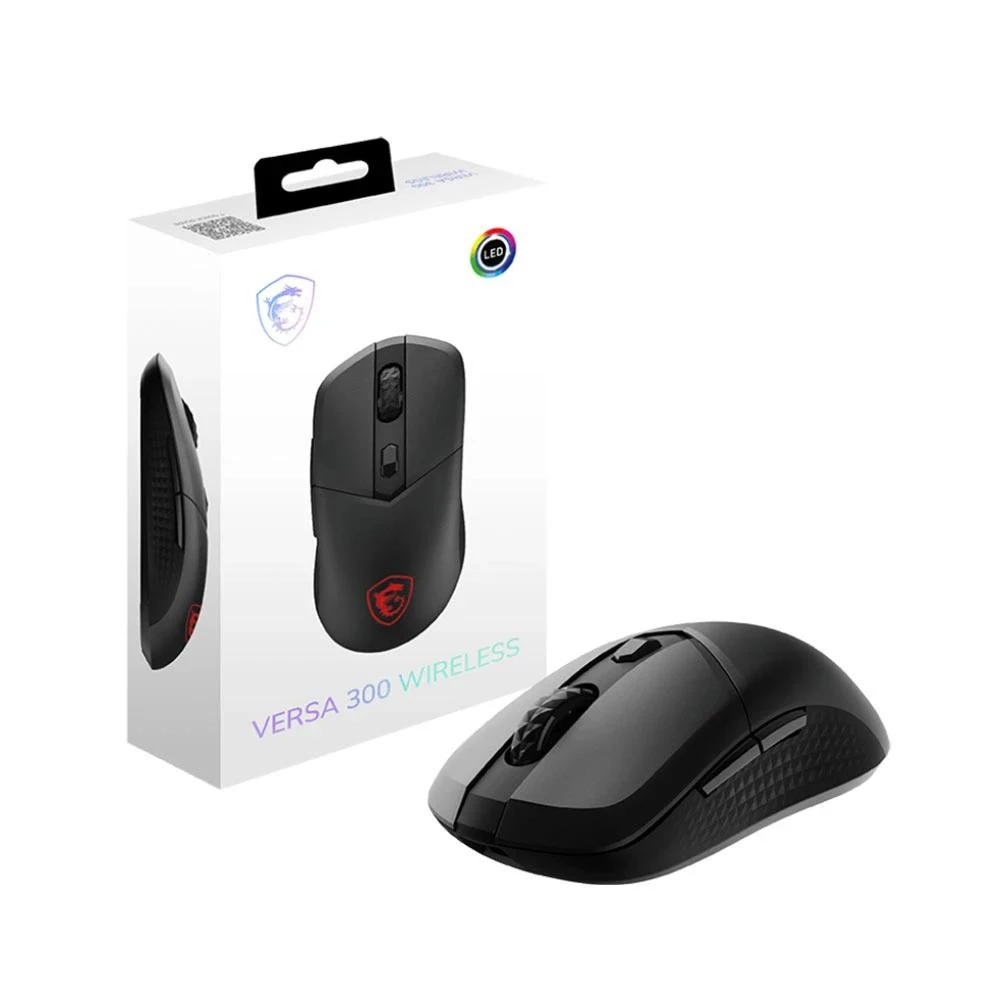 【MSI 微星】VERSA 300 超輕量無線電競滑鼠