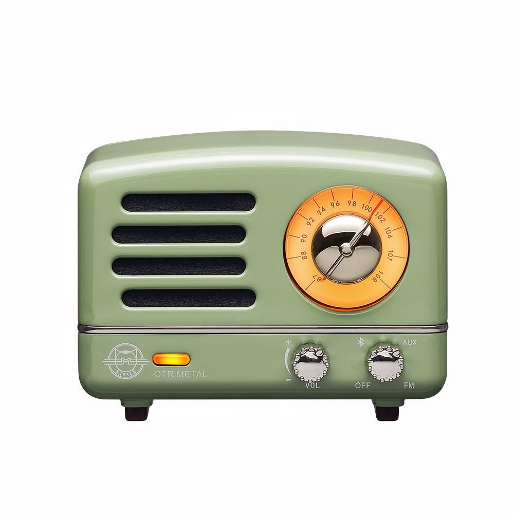 【MUZEN】OTR經典復刻藍牙音響收音機 經典版 -綠色 【福利品B級】