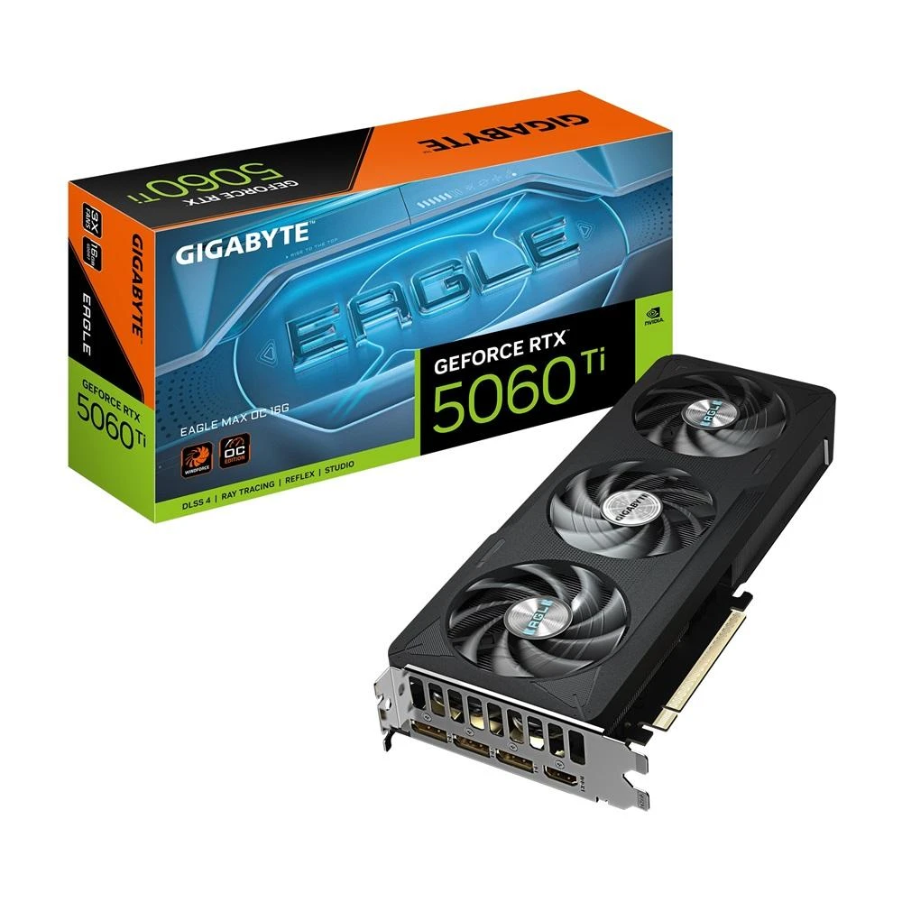 【GIGABYTE 技嘉】RTX5060TI EAGLE MAX OC 16G 三風扇/註五年