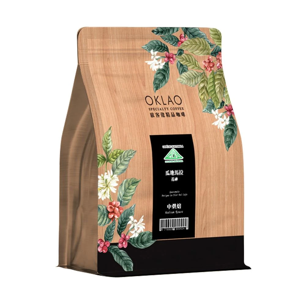 【歐客佬】瓜地馬拉安提瓜花神中烘焙咖啡豆(半磅/袋;水洗處理法)