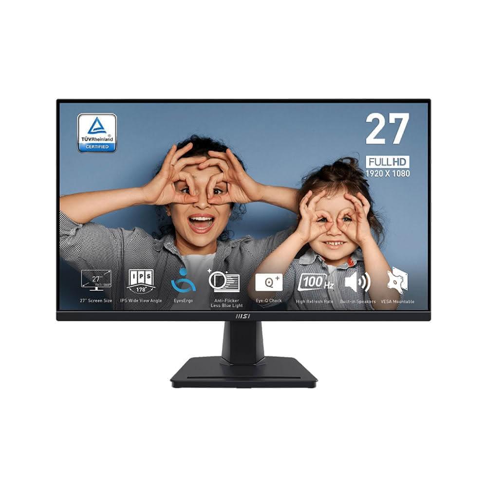 【MSI 微星】PRO MP275 美型商用螢幕(27型/IPS/FHD/TÜV護眼認證)