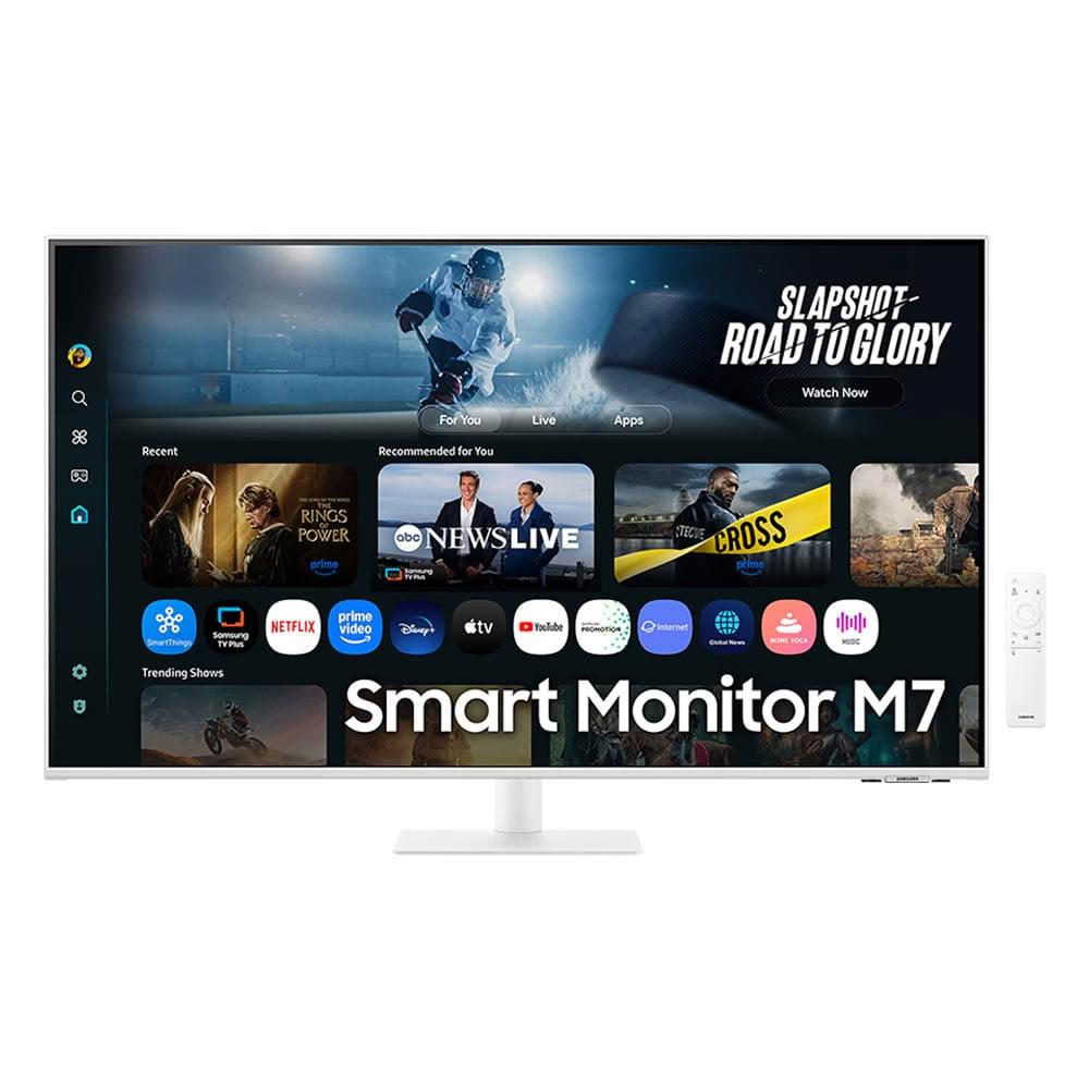【Samsung 三星】S43FM703UC 智慧聯網螢幕 43型 4K VA/智慧電視/AI影像最佳化/內建喇叭