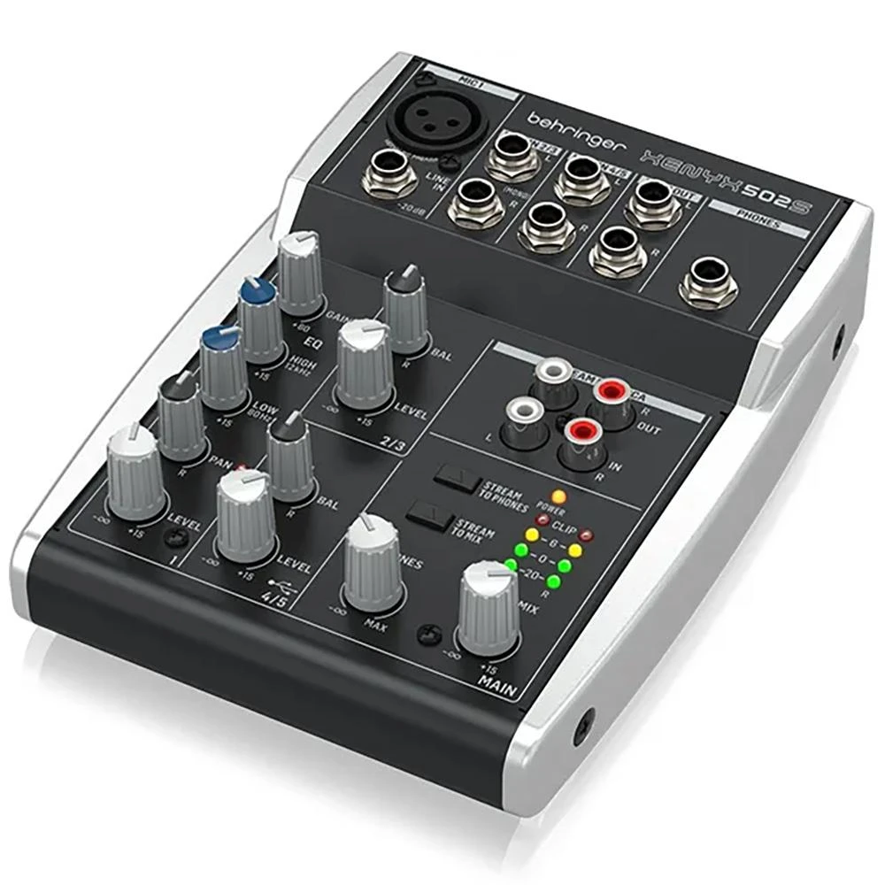 【BEHRINGER】非凡樂器 / 耳朵牌 502S 類比混音器 / 錄音介面直播神器 / 公司貨