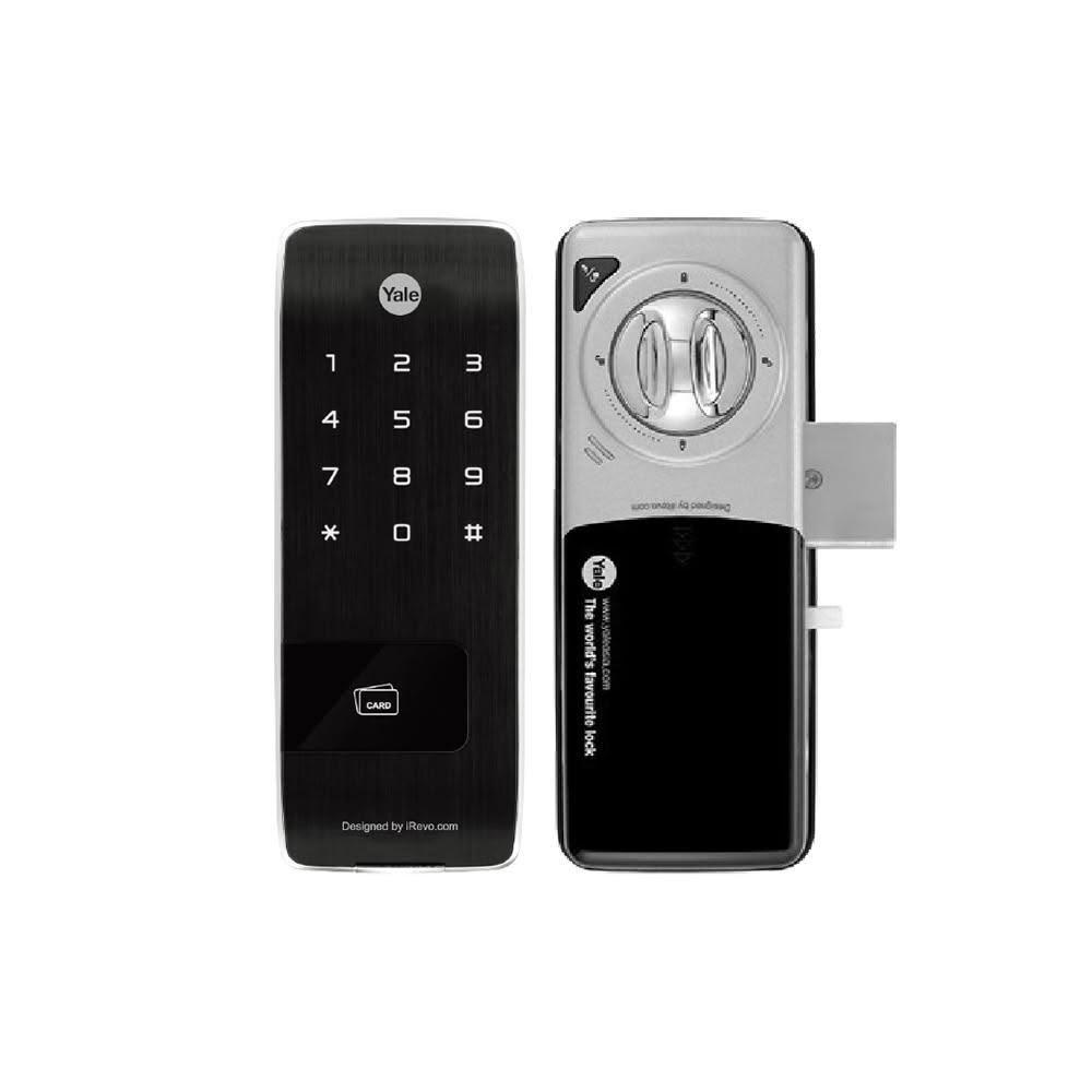 【Yale 耶魯】YDR-343A 卡片/密碼/藍芽/遠端 輔助型電子鎖(原廠公司貨/含基本安裝)