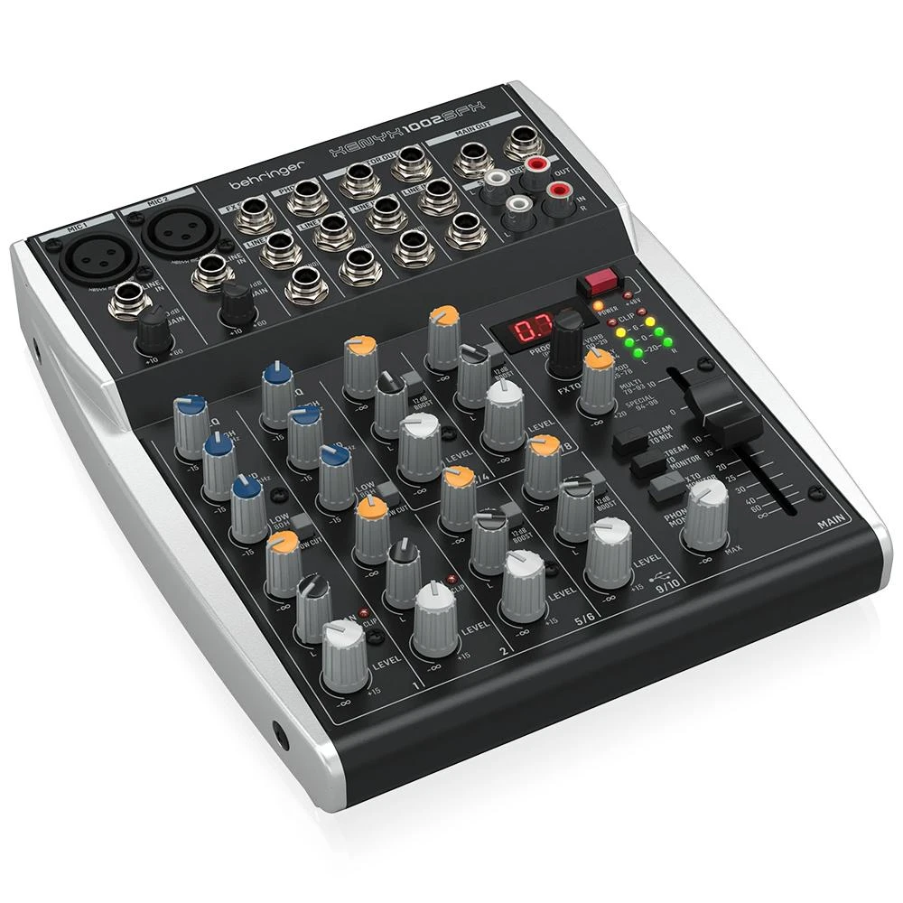 【BEHRINGER】非凡樂器 / 耳朵牌 1002SFX 類比混音器 / 錄音介面直播神器 / 公司貨