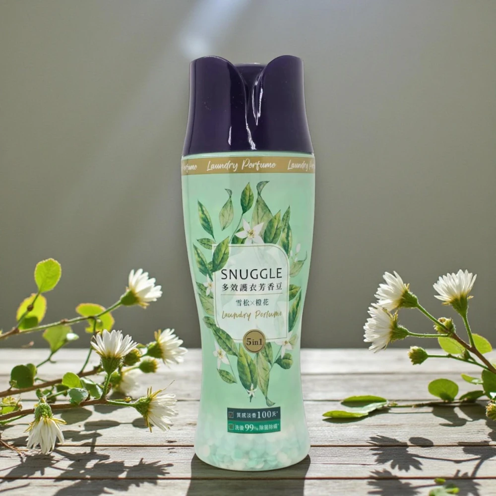 【熊寶貝】多效護衣芳香豆 350ML(雪松X橙花) 衣物專屬香香豆 芳香豆 洗衣豆