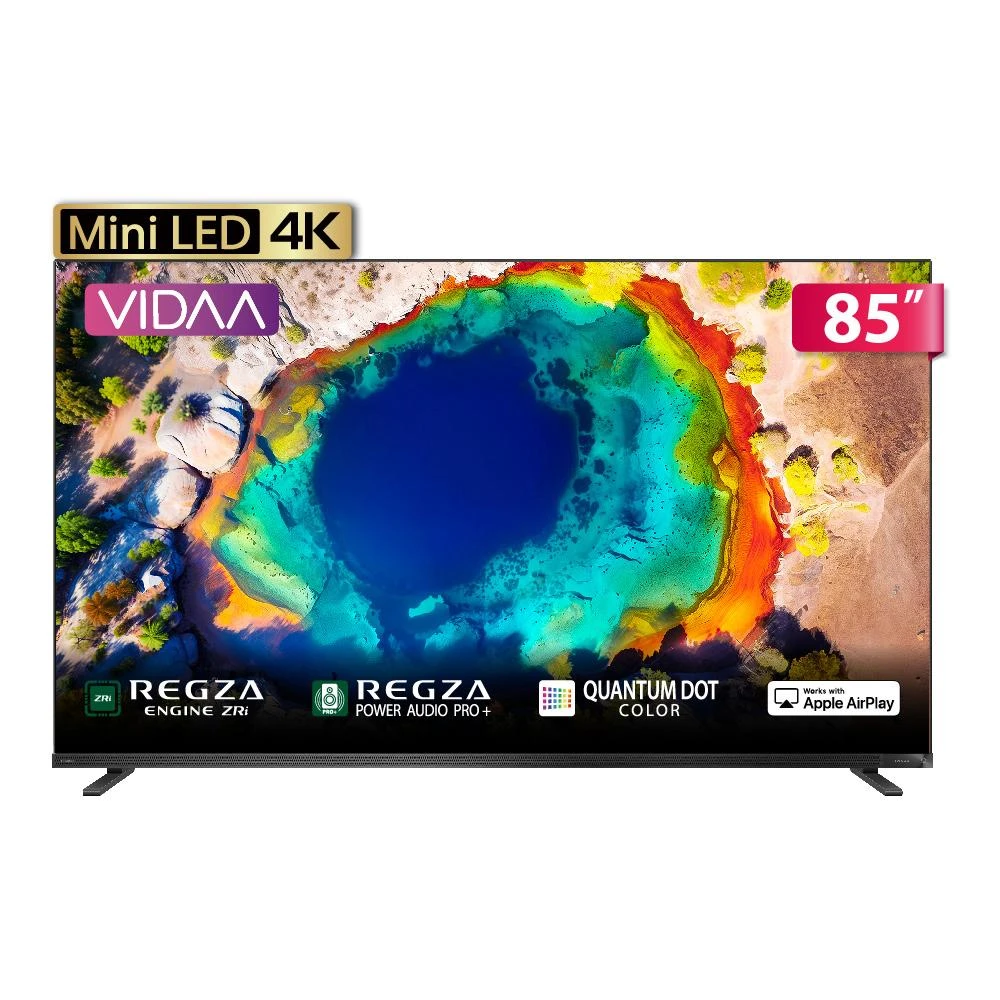 【TOSHIBA 東芝】85Z870NP 85吋 144Hz MiniLED 顯示器｜含基本安裝