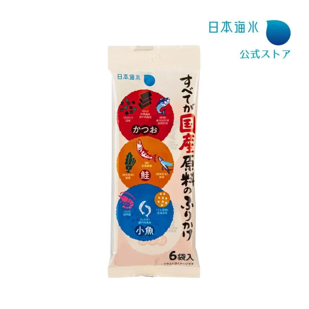 三越伊勢丹FOOD 迷你拌飯香鬆包 6袋 (3種口味各2袋)